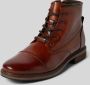 Bugatti Leren boots met labelopschrift model 'Marcello' - Thumbnail 3