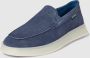 BUGATTI MAN Leren loafers met labeldetail model 'Fiero' - Thumbnail 1