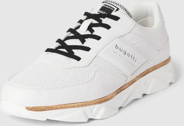 BUGATTI MAN Sneakers met labeldetail model 'Lima'