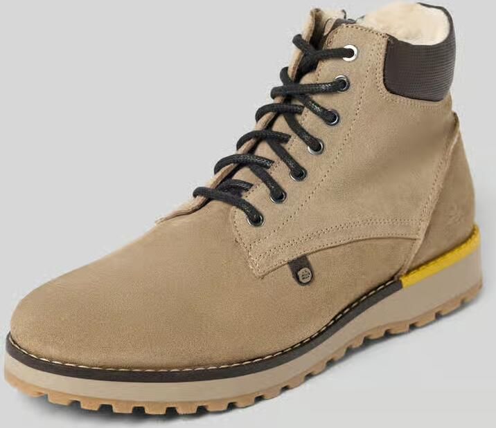 Bullboxer Boots van leer met ritssluiting
