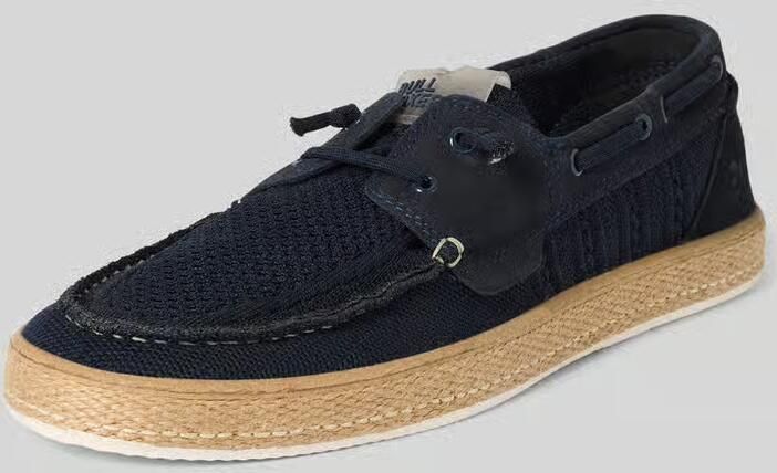 Bullboxer Bootsschoenen met labeldetail