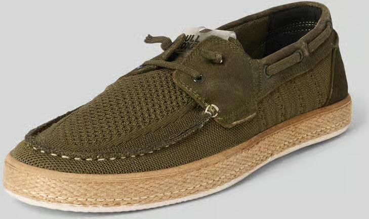 Bullboxer Bootsschoenen met labeldetail