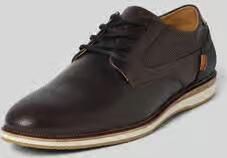 Bullboxer Derby van leer met vetersluiting