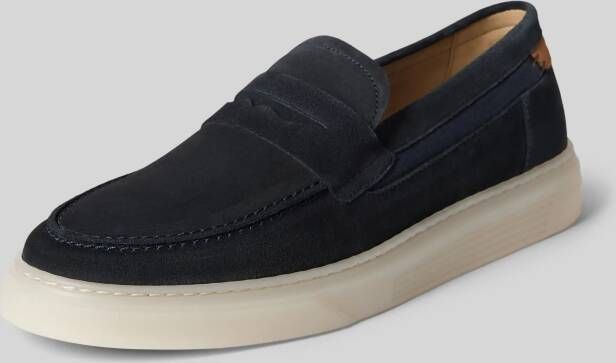 Bullboxer Loafers met brede schachtbrug model 'CHRISTIAN'