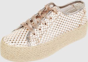CAFèNOIR Sneakers in gevlochten look