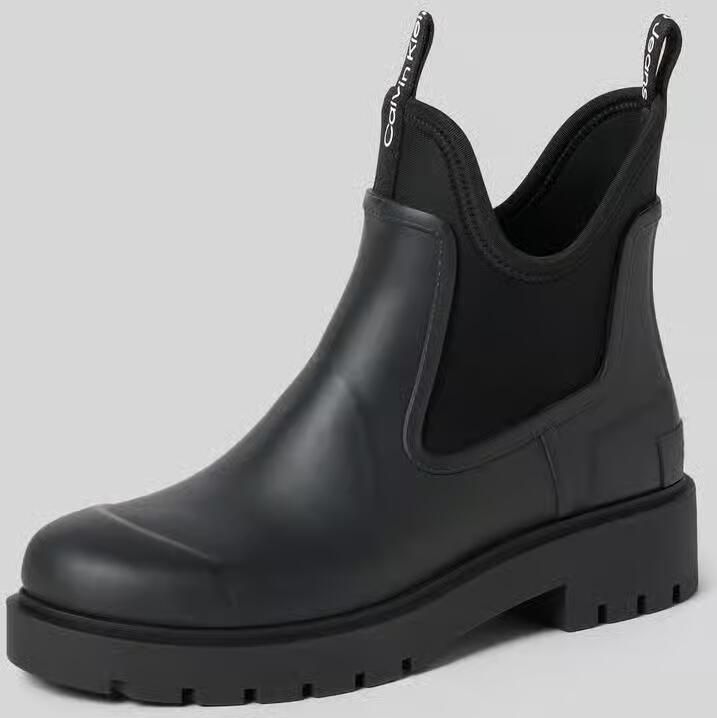 Calvin Klein Rubberlaarsjes MID RAINBOOT CHELSEA chelseaboots enkellaars met coole instap