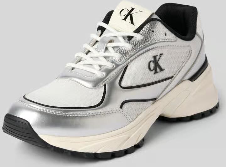 Calvin Klein Jeans Sneaker met contrasterende afwerking model 'HIKE RUNNER' - Foto 8