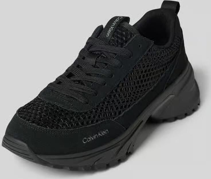 Calvin Klein Jeans sneakers met labeldetail en geprofileerde zool