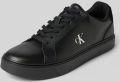Calvin Klein Jeans Lage Sneakers Classic Cupsole Laceup Lth - Zwart