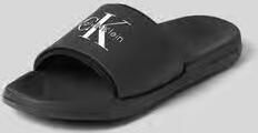 CK Calvin Klein Badslippers met labelreliëf - Foto 5