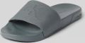 CK Calvin Klein Badslippers met logodetail - Grijs