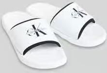 CK Calvin Klein Badslippers met logoprint