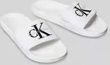 CK Calvin Klein Badslippers met logoprint