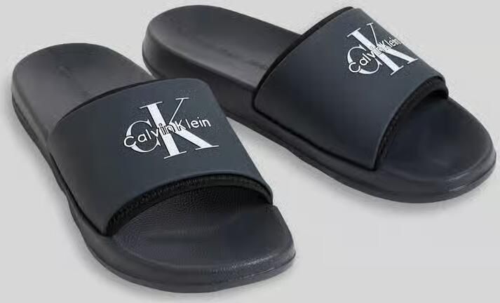 CK Calvin Klein Badslippers met logoprint