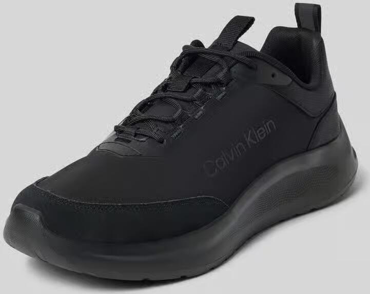 CK Calvin Klein heren sneakers met leer garnering model 'LIGHT EVA' - Foto 2