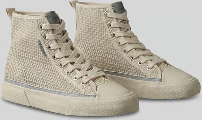 CK Calvin Klein High Top sneakers van puur katoen