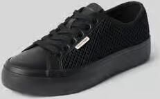 CK Calvin Klein low top sneakers met plateauzool