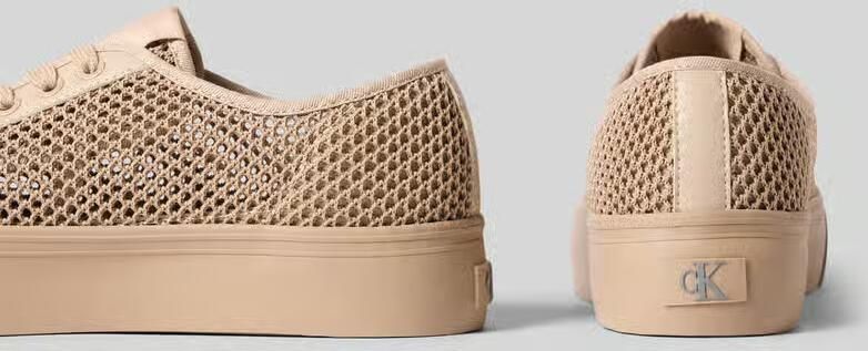 CK Calvin Klein low top sneakers met plateauzool - Foto 2