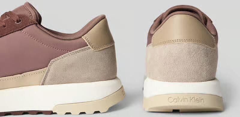 CK Calvin Klein Low-top sneakers van echt leer - Foto 2