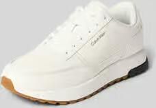 CK Calvin Klein Low Top sneakers van echt rundleer