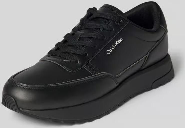 CK Calvin Klein Low Top sneakers van echt rundleer