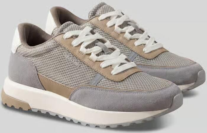 CK Calvin Klein sneakers met logo-applicatie - Foto 4
