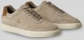 CK Calvin Klein Sneakers van echt runder-suède - Beige