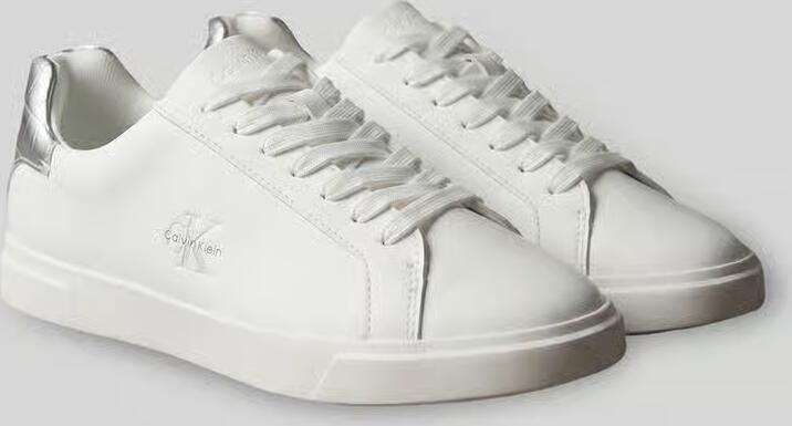Calvin Klein Sneakers laag basaltgrijs zwart wit - Foto 8