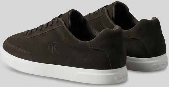 CK Calvin Klein Sneakers van echt rundleer met logodetails - Foto 2