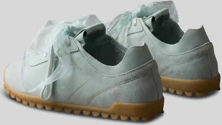 CK Calvin Klein Sneakers van suède met twee veters - Foto 2