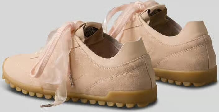 CK Calvin Klein Sneakers van suède met twee veters - Foto 2