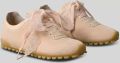 CK Calvin Klein Sneakers van suède met twee veters - Zand