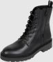 Calvin Klein Combat Mid Laceup Veterboots Laarzen Met Veters Dames Zwart - Thumbnail 4