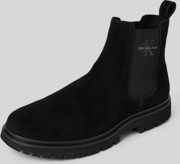 Calvin Klein Chelsea-boots EVA BOOT MID CHELSEA ICONIC DR hakken instaplaarzen enkellaars met zij ck-logo - Foto 6