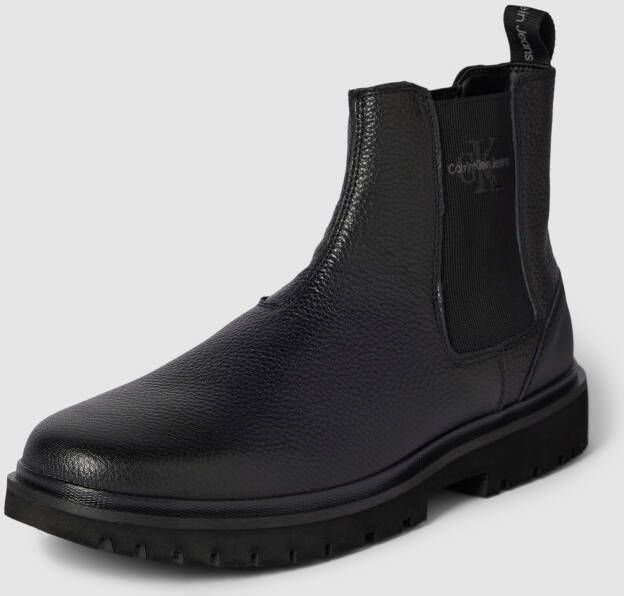 Calvin Klein Jeans Chelsea boots met logo- en labelopschrift model 'EVA'