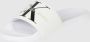 Calvin Klein Jeans Heren Witte Slippers voor Lente Zomer White Heren - Thumbnail 5