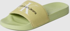 Calvin Klein Jeans Instappers met labelprint