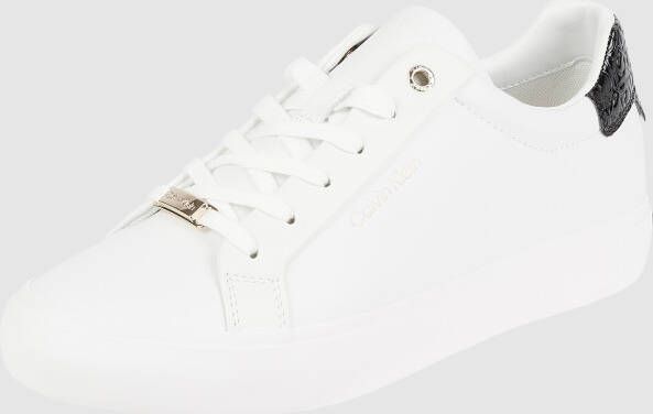 Calvin Klein Jeans Lederen sneaker