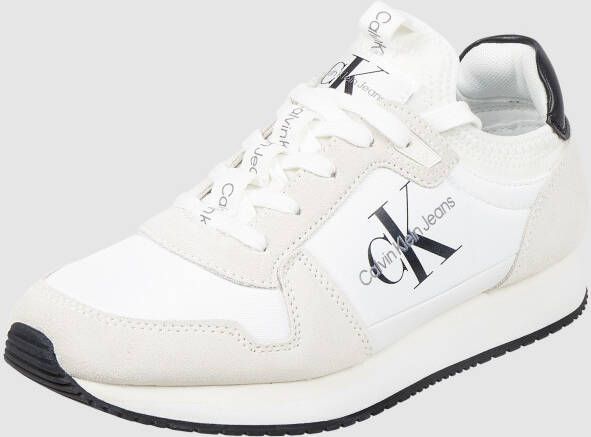 Calvin Klein Plateausneakers CHUNKY CUPSOLE LACEUP LOW ESS M met zilverkleurige details - Foto 15
