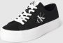 Calvin Klein Sneakers in zwart voor Dames Gevulkaniseerde Flatform Laceup CO - Thumbnail 8