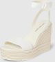 Calvin Klein Multicolor Leren Espadrilles Sandalen White Dames - Thumbnail 2