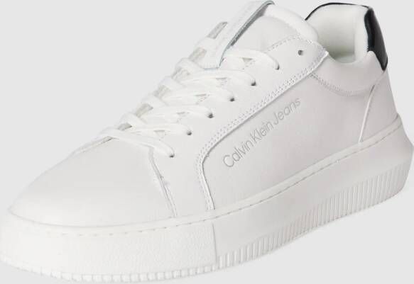 Calvin Klein Jeans Sneakers met label in reliëf