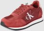 Calvin Klein Retro Runner Laceup R Poly Veterschoenen Laag Brick - Thumbnail 2