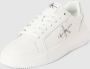 Calvin Klein Witte Polyester Sneaker met Contrasterende Details White Dames - Thumbnail 3