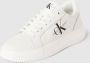 Calvin Klein Chunky Cupsole Lac Up Dames Lage sneakers Leren Sneaker Dames Wit - Thumbnail 2