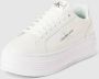 Calvin Klein Jeans Bright White-Silver Sneakers White Dames - Thumbnail 2