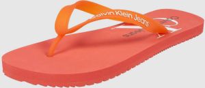 Calvin Klein Jeans Teenslippers met merkopschrift