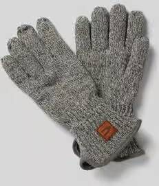 Camel active Handschoenen met labeldetail