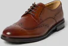 Carl gross Derby van leer met gaatjesmotief model 'ULRICH'