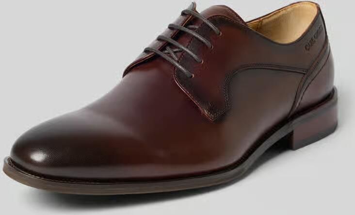 Carl gross Derby van leer met vetersluiting model 'ULF'